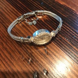 Longines Vintage 14 K White Gold